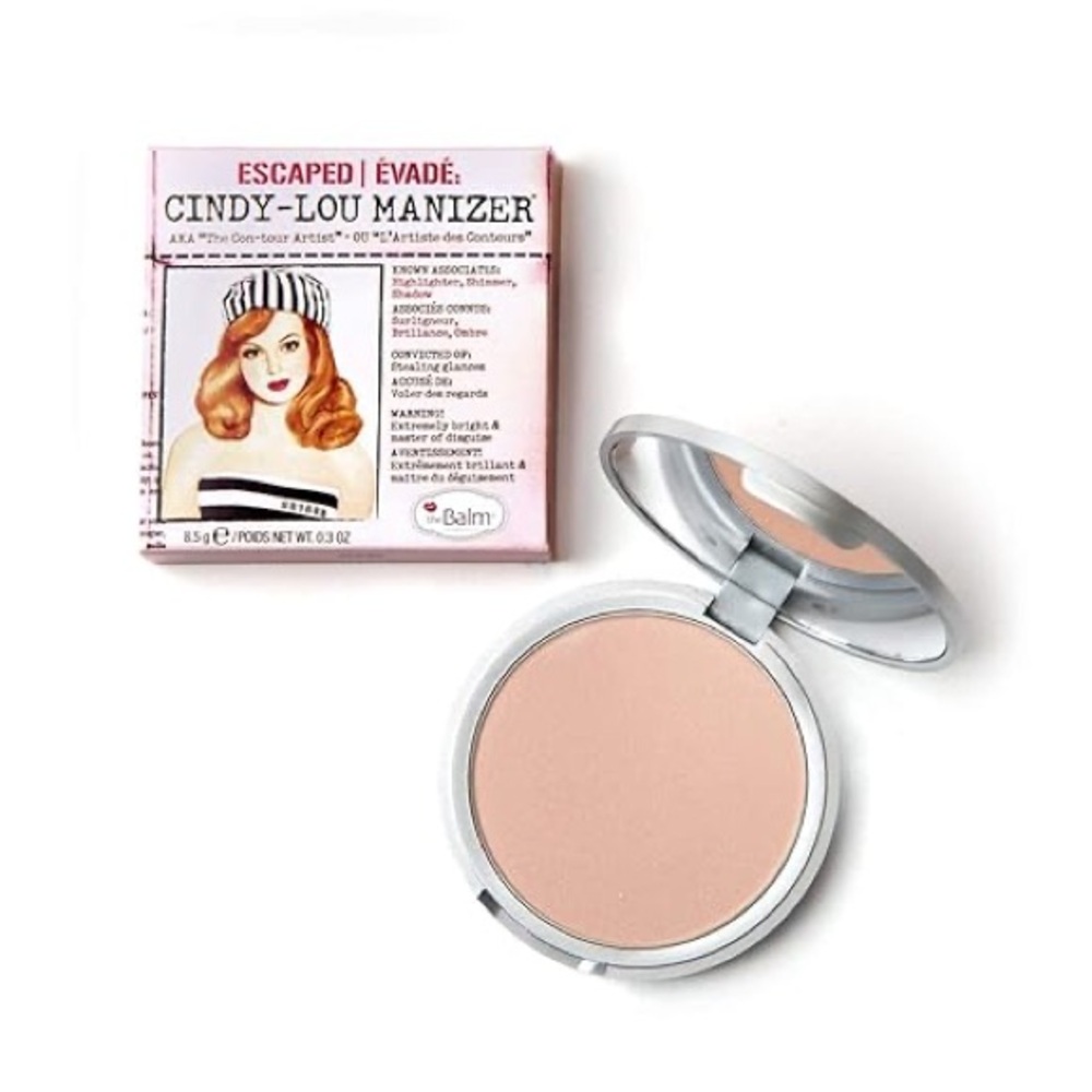 Discontinued theBalm Cindy-Lou Manizer Highlighter & Shadow